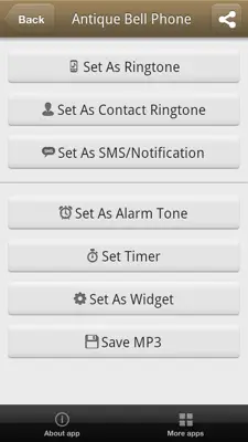 Old Telephone Ringtones android App screenshot 1